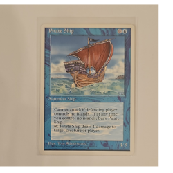 Mtg 4th Edition Pirate Ship (Never Played) - Image 1
