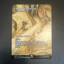 Dragon of Mount Gulg (Ancient Copper Dragon) MTG Final Fantasy Borderless M 0012 - Image 1