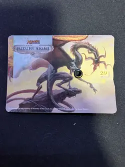 Magic The Gathering MTG Future Sight Spindown Life Counter 1-30 Vintage Rare - Image 1