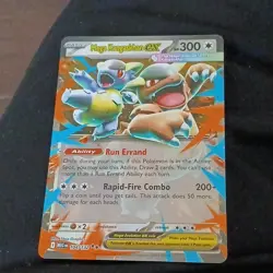 Pokemon TCG Mega Kangaskhan EX 104/132 Evolutions Full Art Holo 300 HP English - Image 1