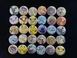 2025 Pokemon TCG S-Chinese Gem Pack Pikachu Umbreon Jolteon Badge Lot*30 YX89 - Image 1