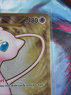 Pokemon TCG Mew EX Metal Gold NM 205/165 Scarlet & Violet 151 Promo Card - Image 3