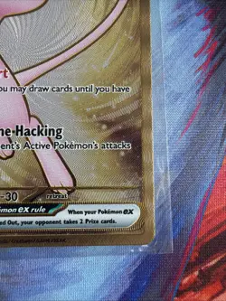 Pokemon TCG Mew EX Metal Gold NM 205/165 Scarlet & Violet 151 Promo Card - Image 4