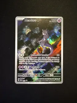 MEWTWO 2023 Pokemon Ultra Premium 151 Black Star Promo #52 - Image 1