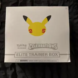 Pokemon TCG: 25th Anniversary Celebrations Elite Trainer Box (2021) 820650809439 - Image 1