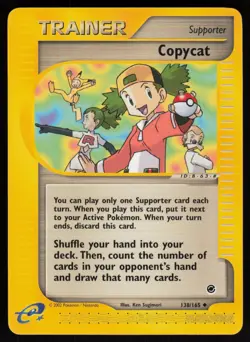 E-Reader Copycat 138/165 Expedition Ken Sugimori Pokemon TCG Card - Image 1