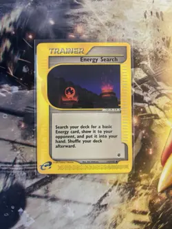 2002 Pokemon TCG - Expedition Base Set Energy Search - 153/165 - WOTC - Image 3