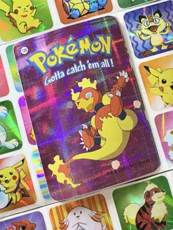 Pokemon 151 Vintage Pocket Monsters Vending HOLO Prism Sticker 2000 Nintendo - Image 1