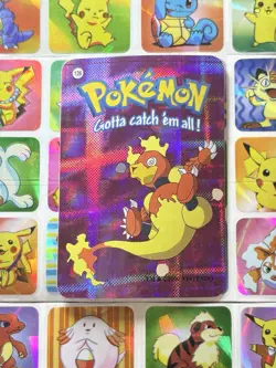 Pokemon 151 Vintage Pocket Monsters Vending HOLO Prism Sticker 2000 Nintendo - Image 3