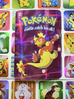 Pokemon 151 Vintage Pocket Monsters Vending HOLO Prism Sticker 2000 Nintendo - Image 4