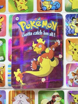 Pokemon 151 Vintage Pocket Monsters Vending HOLO Prism Sticker 2000 Nintendo - Image 5