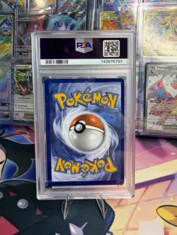 POKEMON MEGA LUCARIO EX SIR 179/132 MEGA EVOLUTION HOLO PSA 9 - Image 2