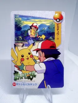 Pokemon Vintage Pocket Monsters Vending HOLO Prism Sticker 1999 Nintendo Japan - Image 2