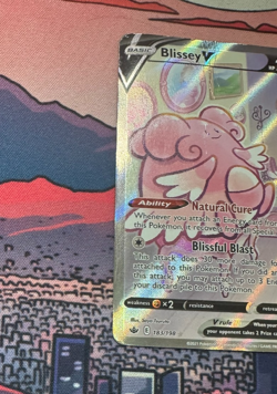 Blissey V (Alternate Full Art) 183/198 - Chilling Reign - Pokemon TCG - Image 4
