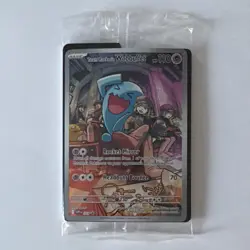 Pokemon Team Rocket's Wobbuffet Promo Holo 203 Sv: Scarlet & Violet English - Image 1