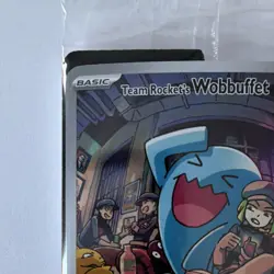 Pokemon Team Rocket's Wobbuffet Promo Holo 203 Sv: Scarlet & Violet English - Image 2