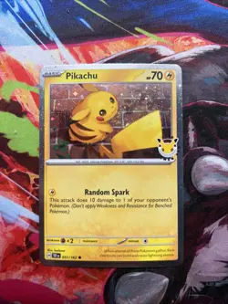 Pikachu 051/162 - Pokemon Day 2026 Stamped 30th Anniversary Cosmos - Near Mint - Image 1