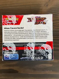 Pokemon Destined Rivals (SV10) Booster Box Brand New Factory Sealed *SEE PHOTOS* - Image 2