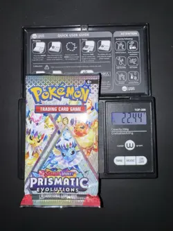 1x 22.44Gram🔥 Prismatic Evolutions Pack! Sealed! PRE S&V Pokemon - Image 1
