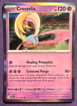 Cresselia 21/64 | Shrouded Fable | Holo Rare | Pokemon (NM/LP) - Image 1