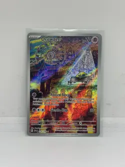 DROWZEE 2023 Pokemon TCG SV01 Scarlet & Violet #210/198 ILLUSTRATION RARE HOLO - Image 1