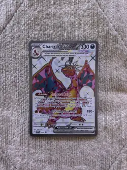 2023 Pokemon Scarlet And Violet Charizard EX Black Star Promo - Image 1