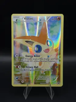 Victini XY117 Holo Full Art Pokemon TCG XY Black Star Promo 2016 - Image 1