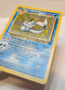 Vaporeon 12/64 Holo Rare Unlimited Jungle Pokemon 1721 - Image 2