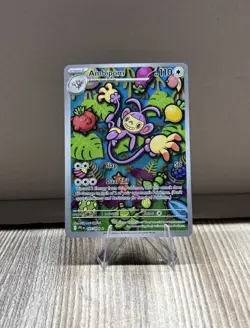 Ambipom 107/094 Illustration Rare Holofoil Phantasmal Flames Pokemon IR - Image 1