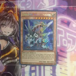 1X ODD-EYES SABER DRAGON YS15-ENF00 SECRET 1ST DAMAGED YUGIOH - Image 1