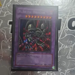 Yu-Gi-Oh! B. Skull Dragon BPT-006 2002 Tin Limited Edition Fusion Secret Rare K… - Image 1