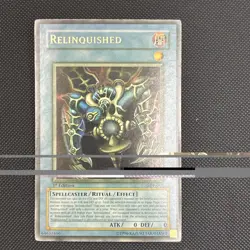 Yu-Gi-Oh Relinquished SDP-001 Ultra Rare 1st Edition Faded - Image 1