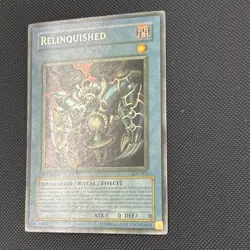 Yu-Gi-Oh Relinquished SDP-001 Ultra Rare 1st Edition Faded - Image 2