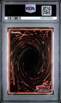 2003 YU-GI-OH! STARTER DECK: PEGASUS #001 RELINQUISHED PSA 9 - Image 2