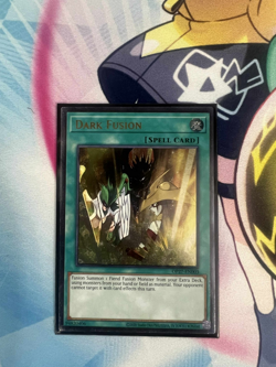 Dark Fusion Ultimate Rare OP27-EN003 Near Mint Yugioh TCG - Image 1