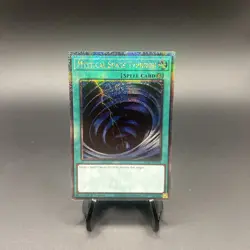 Yugioh! Mystical Space Typhoon - RA02-EN048 - Quarter Century Secret Rare - 1st - Image 1