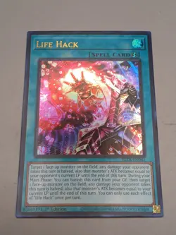 Yugioh Life Hack 1st Edition Ultra Rare BLTR-EN041 - Image 2