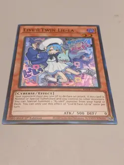 Yugioh Live Twin Lil-La RA04-EN036 Super Rare 1st Edition NM - Image 1