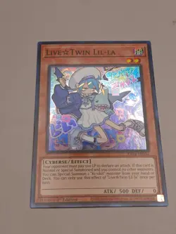 Yugioh Live Twin Lil-La RA04-EN036 Super Rare 1st Edition NM - Image 2