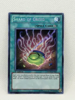 Yugioh! Shard of Greed - PHSW-EN057 - Secret Rare - 1st Edition - NM - Image 1