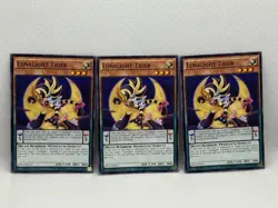 Yugioh! 3x Lunalight Tiger - SHVI-EN013 - Common - 1st Edition - NM - Image 1