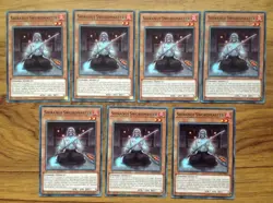 YuGiOh 7 x SAST-EN018 Shiranui Swordmaster 1st Edition . Free Postage - Image 1