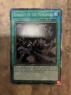 Yugioh! TCG - Tenacity of the Monarchs - Starlight Rare - MP25-EN025 - Image 1