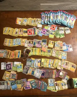 Base Set Pokemon Cards / 1st Ed Yugioh Bulk Lot - Image 1