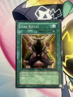 Zera Ritual Secret Rare PP01-EN010 Light Play Yugioh TCG - Image 1