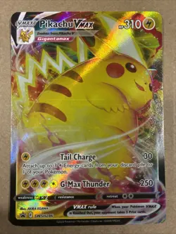 🥇Pikachu VMAX SWSH286 SWSH: Sword & Shield Promo Cards Holo Pokemon Card - Image 2