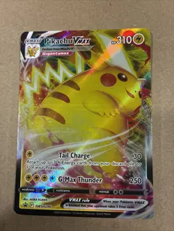 🥇Pikachu VMAX SWSH286 SWSH: Sword & Shield Promo Cards Holo Pokemon Card - Image 4