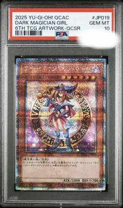 Black Magician Girl 25th Rare Original Art PSA10 Yu-Gi-Oh Trading Card - Image 1
