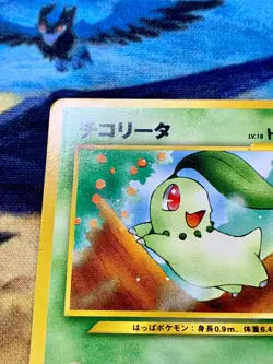Chikorita 30 Intro Pack Neo Half Deck 152 Japanese Pokemon Card #2887 - Image 3