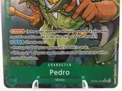 Pedro (Alt Art) OP08-030 English Two Legends - One Piece Card - NM - Image 2